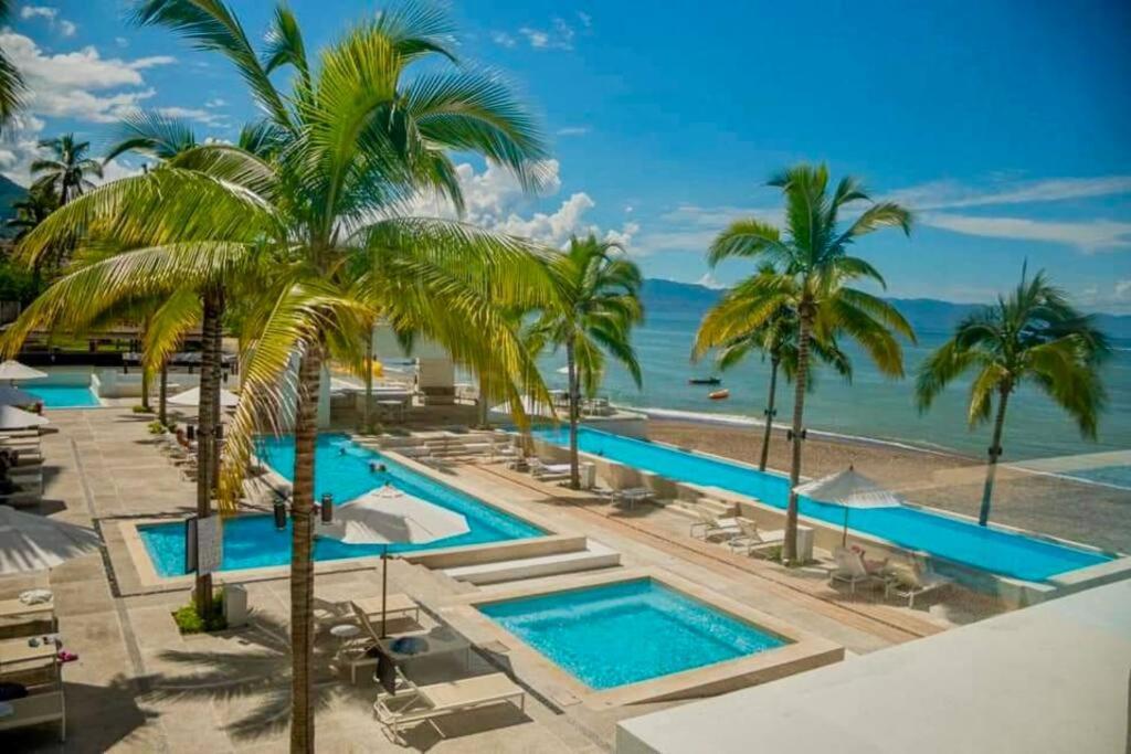 Harbor 13008A Artistic Beachfront Studio By Moikkarentals Puerto Vallarta Eksteriør billede